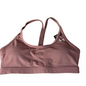 NEW TLF Tempo workout sports bra desert taupe size M (23A)